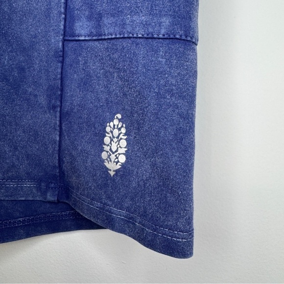 Free People Movement Sample Shorts Small One-of-a-Kind Navy Blue Biker Shorts - Picture 3 of 6